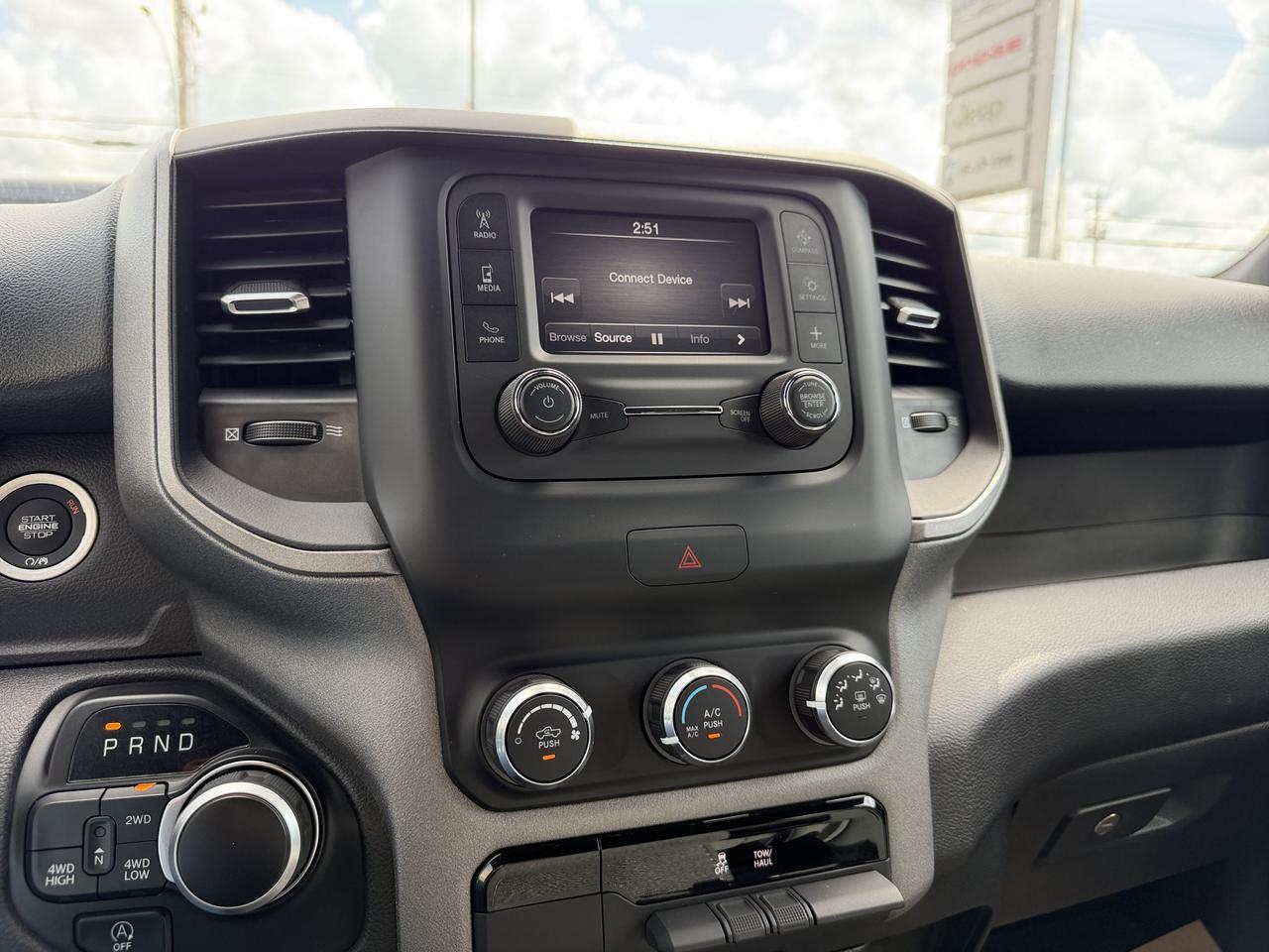 2024 Ram 1500 Tradesman Crew Cab 4x4 | Low KMs | V8 | NAV | Rearview Camera | Towing | Keyless Entry | 20IN Wheels Redwater AB