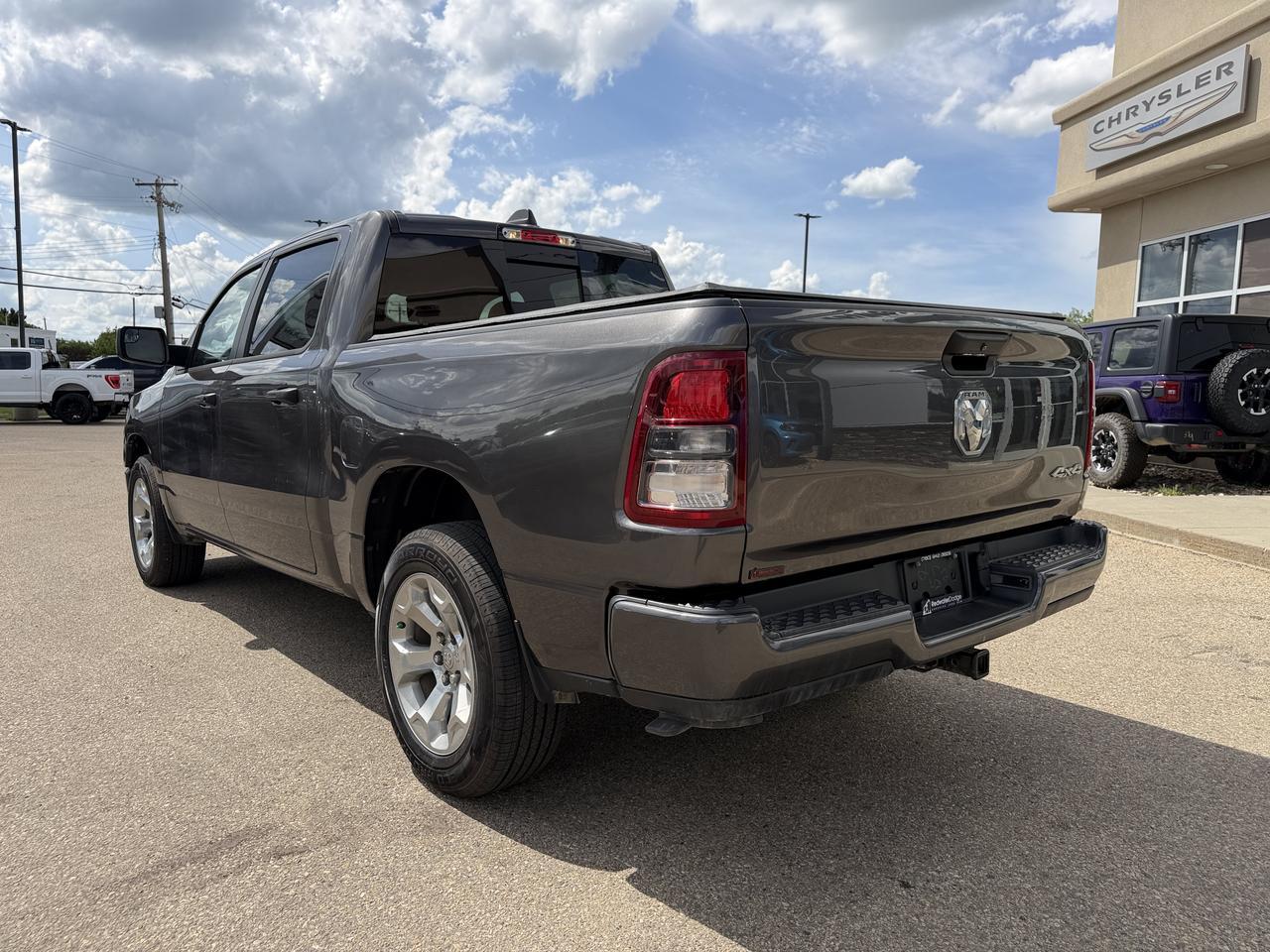 2024 Ram 1500 Tradesman Crew Cab 4x4 | Low KMs | V8 | NAV | Rearview Camera | Towing | Keyless Entry | 20IN Wheels Redwater AB