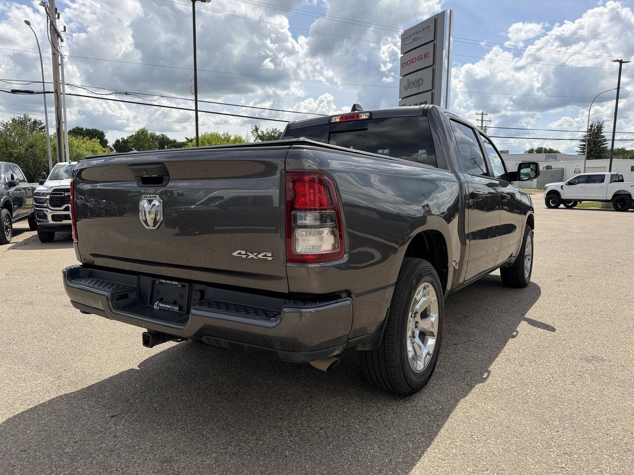 2024 Ram 1500 Tradesman Crew Cab 4x4 | Low KMs | V8 | NAV | Rearview Camera | Towing | Keyless Entry | 20IN Wheels Redwater AB