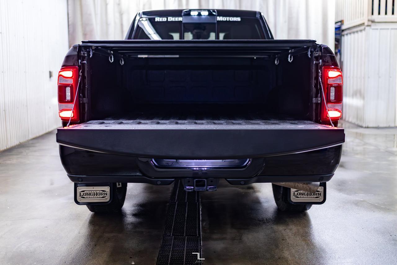 2024 Ram 2500 4x4 Crew Cab Longhorn Diesel Leather Roof Nav BCam Red Deer AB