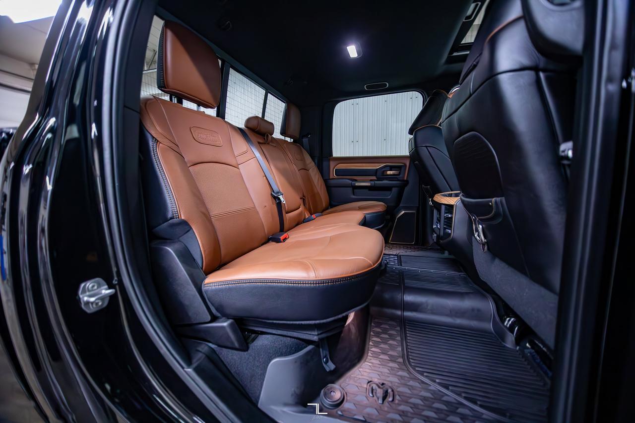 2024 Ram 2500 4x4 Crew Cab Longhorn Diesel Leather Roof Nav BCam Red Deer AB