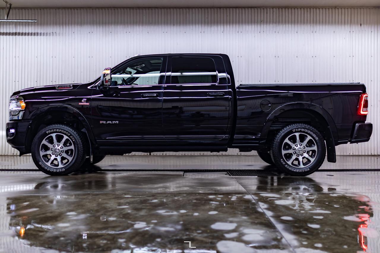 2024 Ram 2500 4x4 Crew Cab Longhorn Diesel Leather Roof Nav BCam Red Deer AB