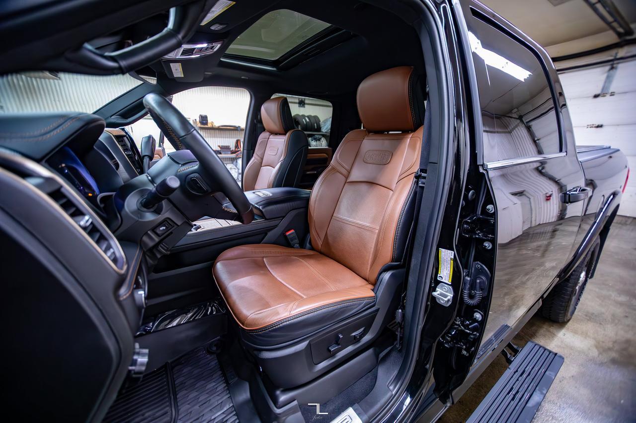 2024 Ram 2500 4x4 Crew Cab Longhorn Diesel Leather Roof Nav BCam Red Deer AB