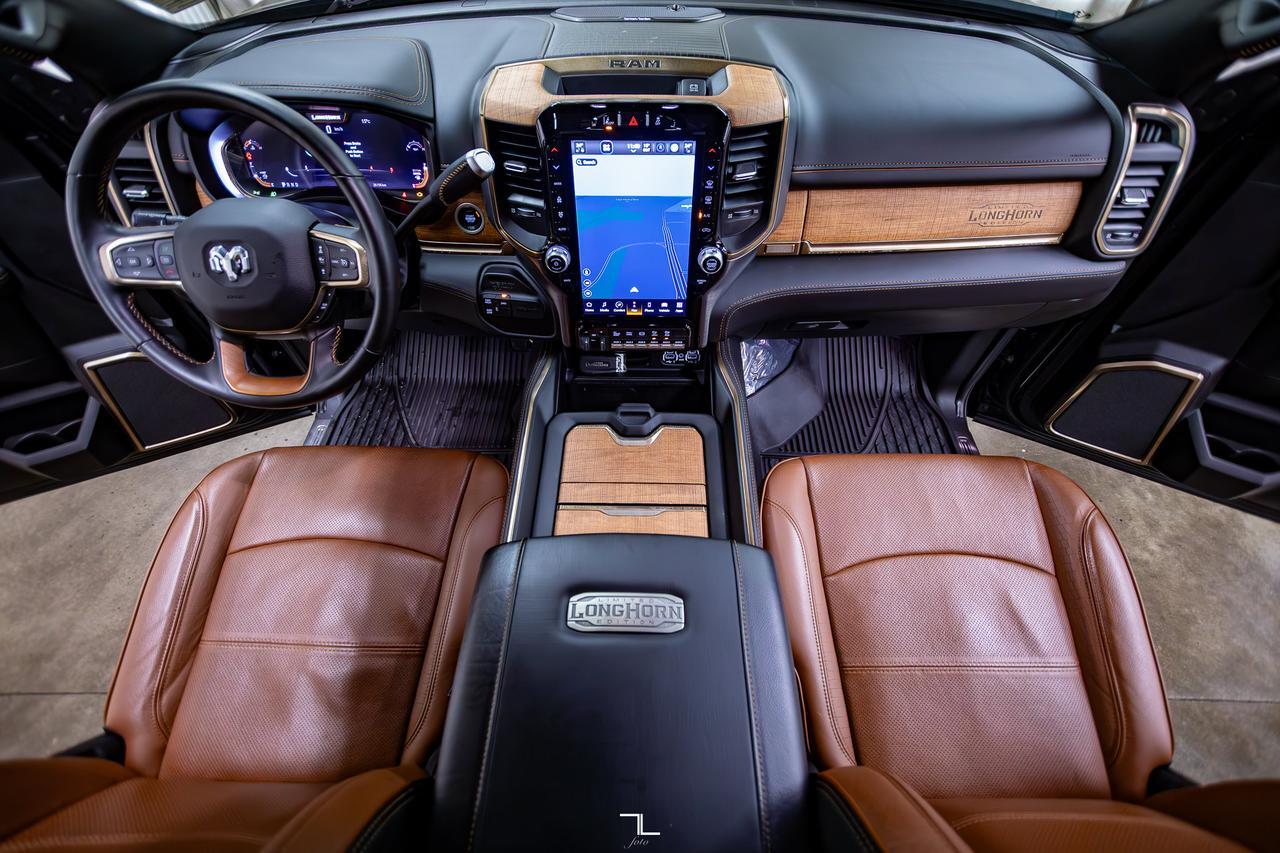 2024 Ram 2500 4x4 Crew Cab Longhorn Diesel Leather Roof Nav BCam Red Deer AB