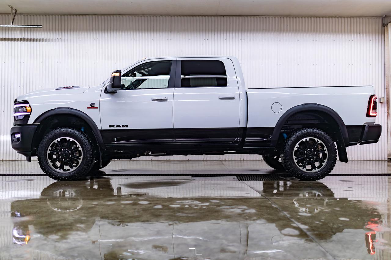 2024 Ram 2500 4x4 Crew Cab Rebel Diesel Leather Nav BCam Red Deer AB