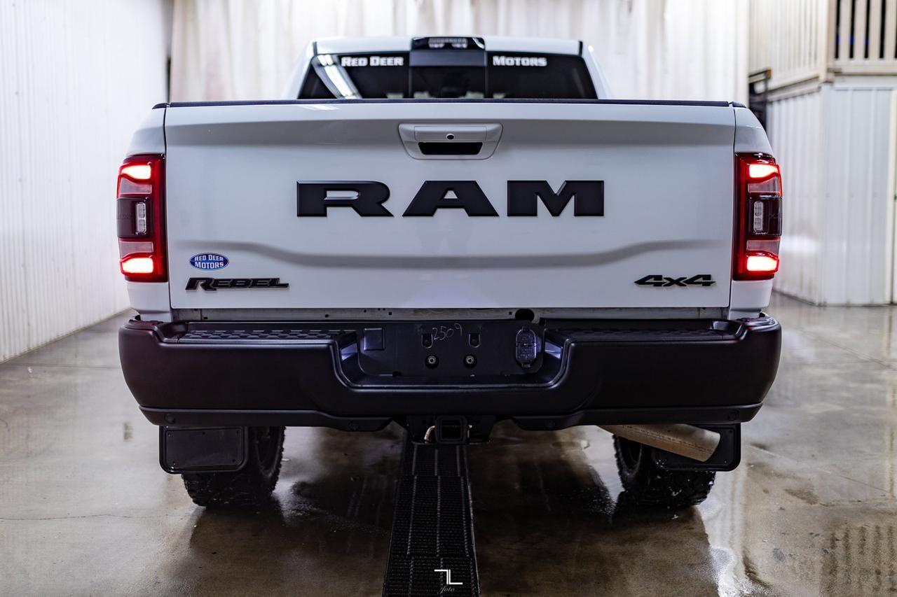 2024 Ram 2500 4x4 Crew Cab Rebel Diesel Leather Nav BCam Red Deer AB