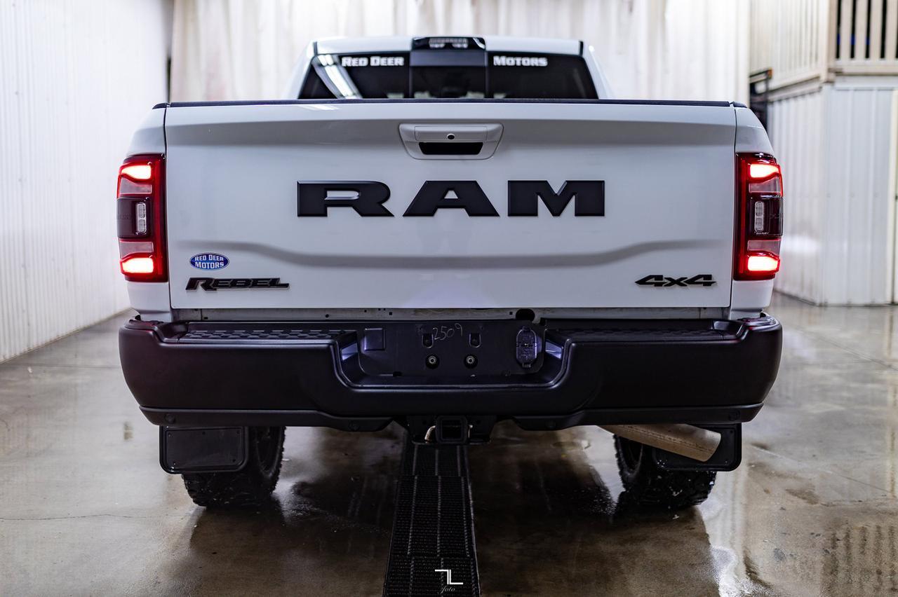2024 Ram 2500 4x4 Crew Cab Rebel Diesel Leather Nav BCam Red Deer AB