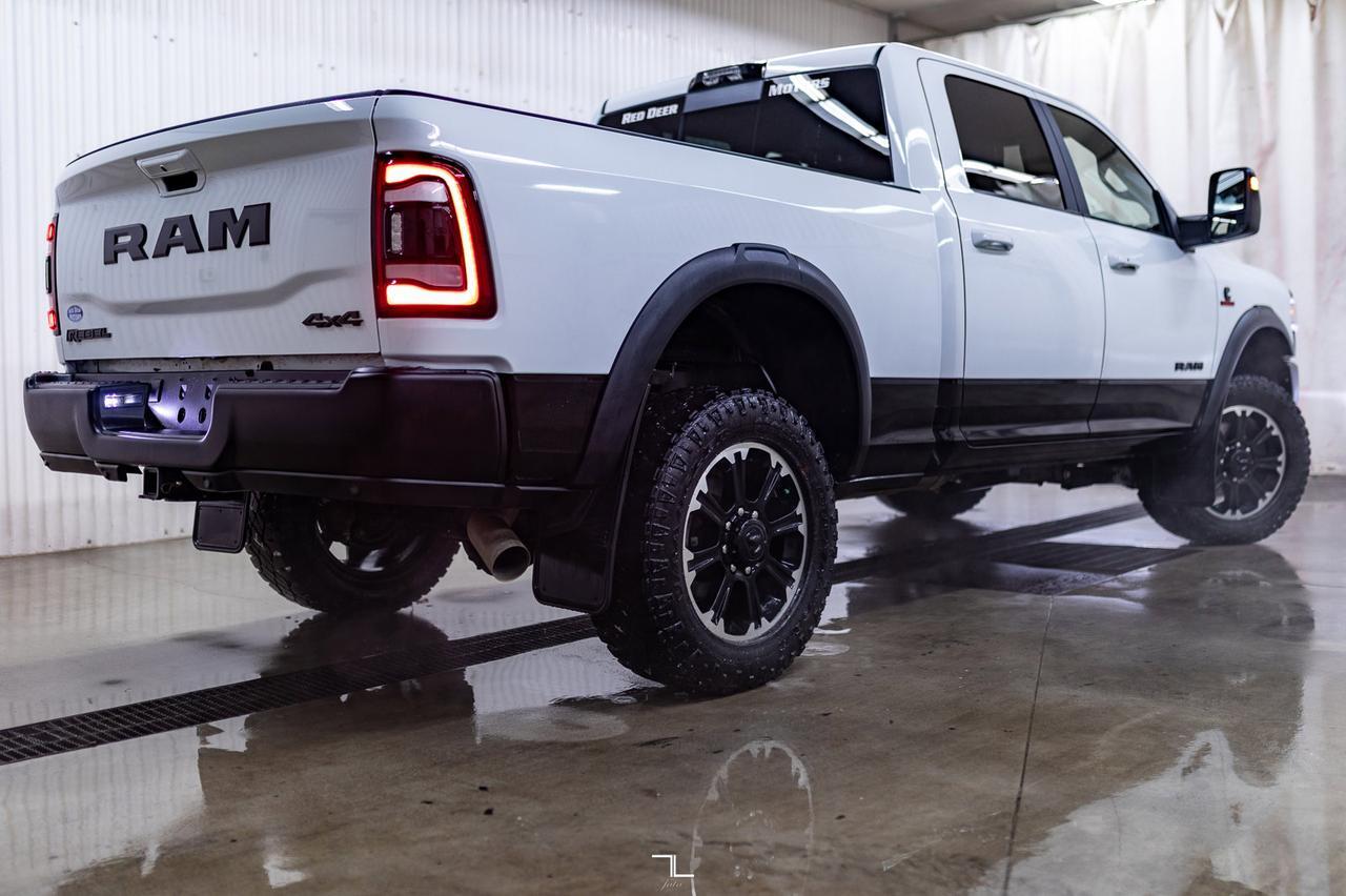 2024 Ram 2500 4x4 Crew Cab Rebel Diesel Leather Nav BCam Red Deer AB