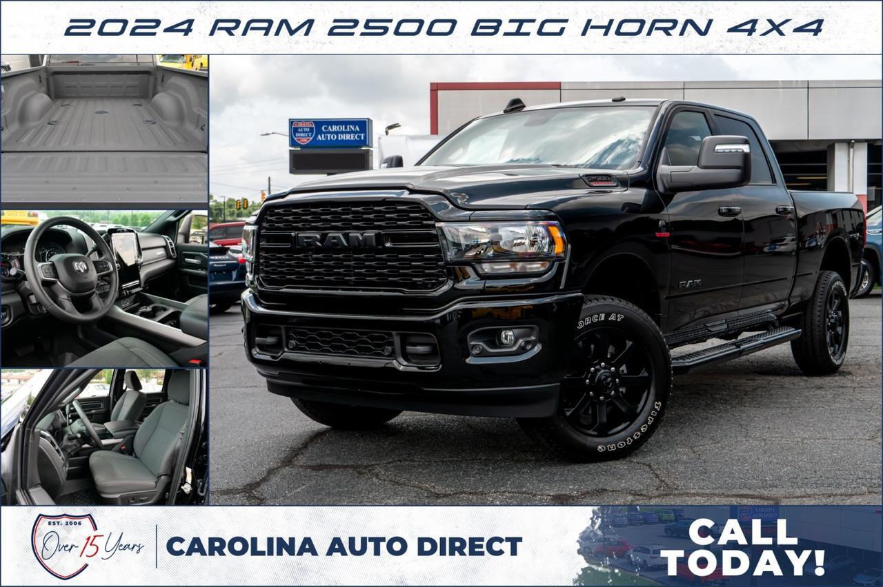 2024 Ram 2500 Big Horn 4X4 / 6.7L Turbo Diesel / Night Edition! Lincolnton NC