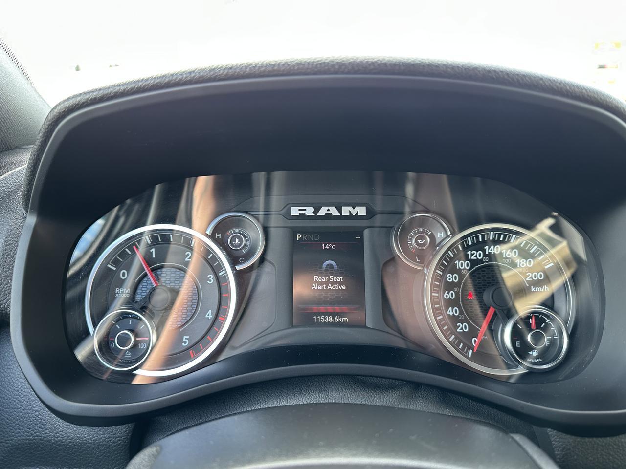 2024 Ram 2500 Big Horn Crew Cab 4x4 | Low KMs | Cummins Diesel | Long Box | NAV | Remote Start | Backup Camera Redwater AB