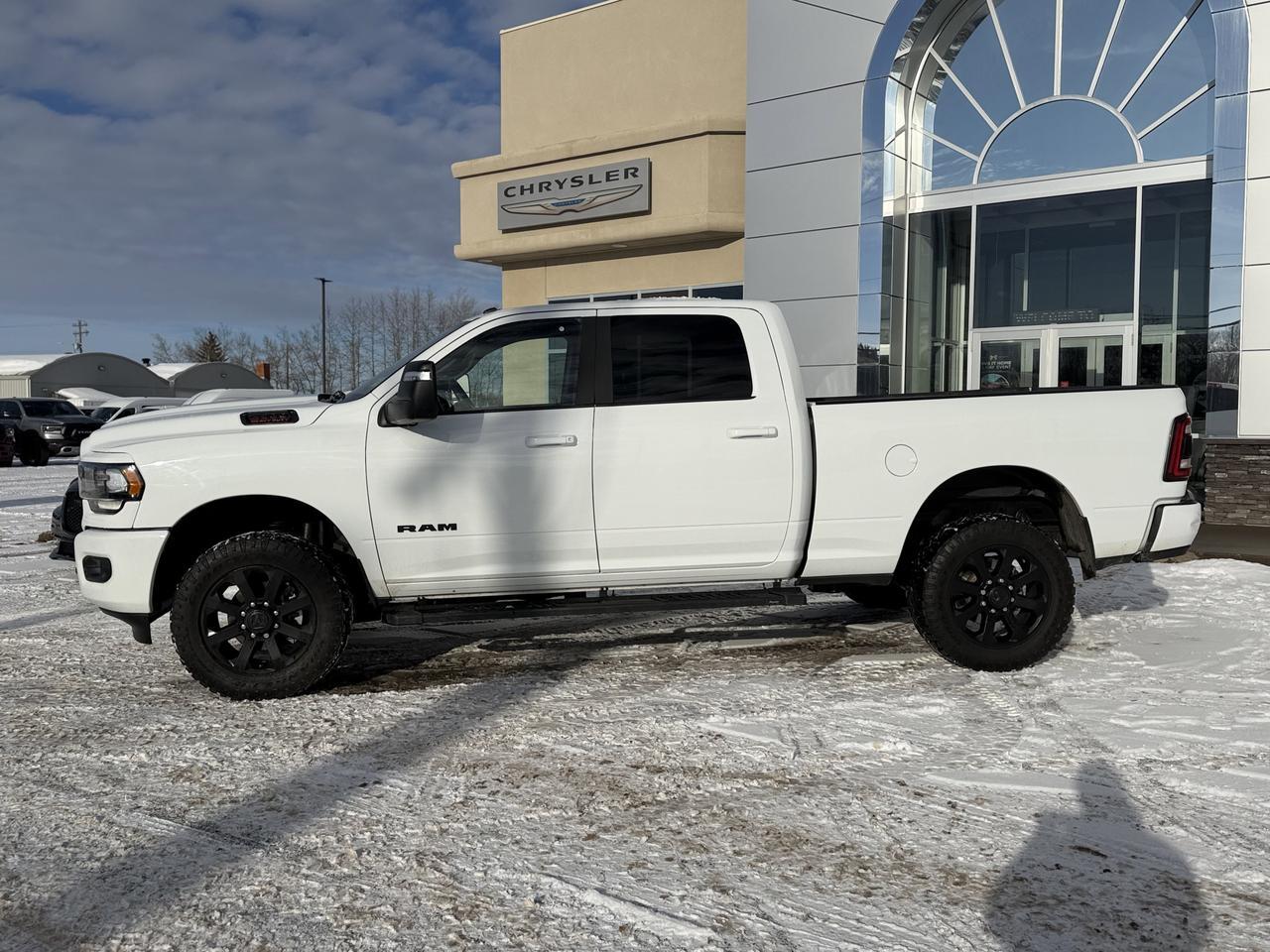 2024 Ram 2500 Big Horn Crew Cab Night Edition 4X4 | 6.4L Hemi | Heated Seats | Alpine | Remote Start | Nav Redwater AB