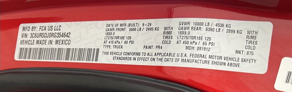 2024 Ram 2500 Big Horn Highlands Ranch CO