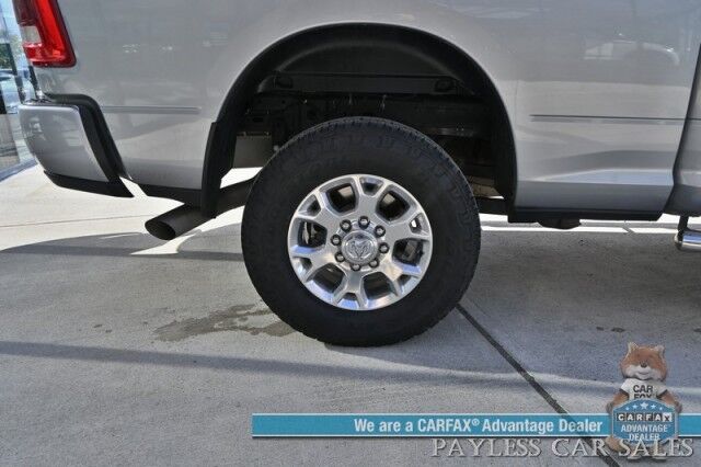 2024 Ram 2500 Laramie / 4X4 / Crew Cab / Turbo Diesel / Power Heated & Cooled Leather Seats / Heated Steering Wheel / NAV / Alpine Speakers / Blind Spot Alert / Seats 6 / Apple CarPlay & Android Auto / Back Up Camera / Tow Pkg / 1-Owner Anchorage AK