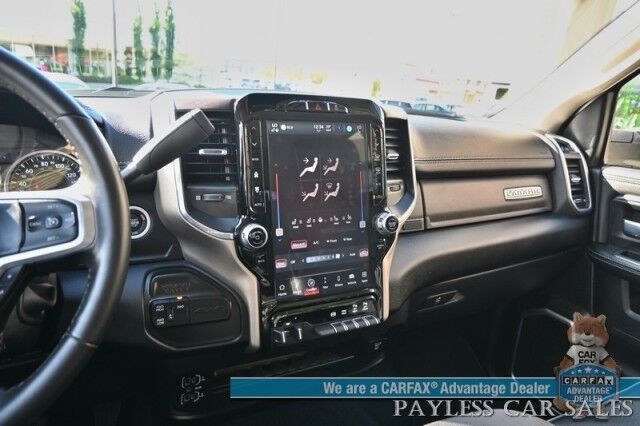 2024 Ram 2500 Laramie / 4X4 / Crew Cab / Turbo Diesel / Power Heated & Cooled Leather Seats / Heated Steering Wheel / NAV / Alpine Speakers / Blind Spot Alert / Seats 6 / Apple CarPlay & Android Auto / Back Up Camera / Tow Pkg / 1-Owner Anchorage AK