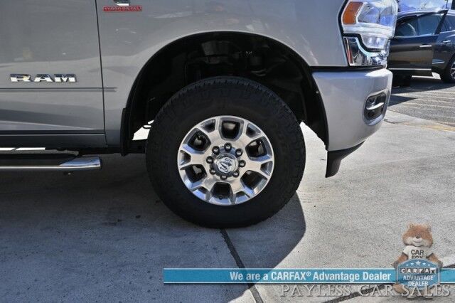 2024 Ram 2500 Laramie / 4X4 / Crew Cab / Turbo Diesel / Power Heated & Cooled Leather Seats / Heated Steering Wheel / NAV / Alpine Speakers / Blind Spot Alert / Seats 6 / Apple CarPlay & Android Auto / Back Up Camera / Tow Pkg / 1-Owner Anchorage AK