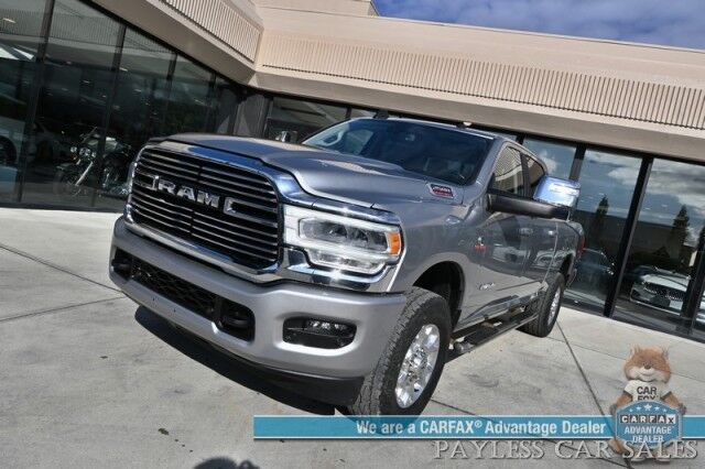 2024 Ram 2500 Laramie / 4X4 / Crew Cab / Turbo Diesel / Power Heated & Cooled Leather Seats / Heated Steering Wheel / NAV / Alpine Speakers / Blind Spot Alert / Seats 6 / Apple CarPlay & Android Auto / Back Up Camera / Tow Pkg / 1-Owner Anchorage AK