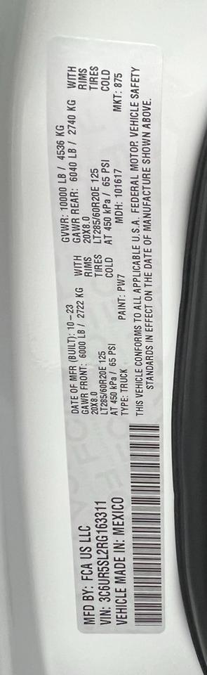 2024 Ram 2500 Limited Highlands Ranch CO