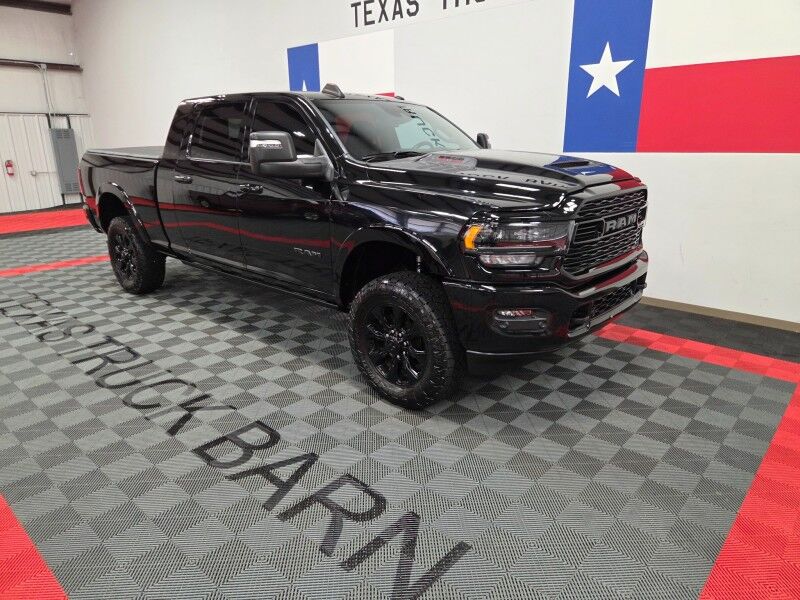 2024 Ram 2500 Limited Mega Night Edition 4WD 12in Screen GPS Gooseneck FREE WARRANTY Arlington TX