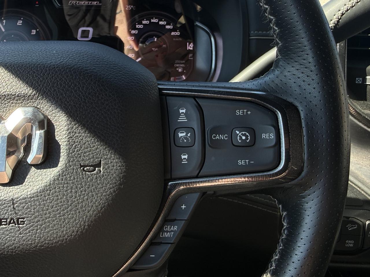 2024 Ram 2500 Rebel Crew Cab 4x4 | Cummins Diesel | Black Leather | Heated Vented | 12IN Touchscreen | NAV Redwater AB