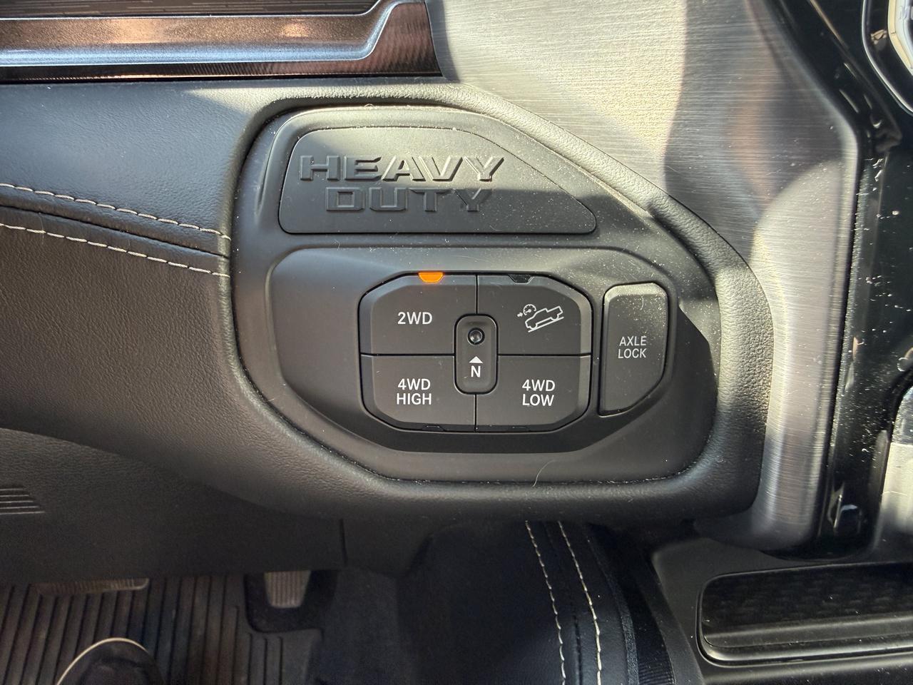 2024 Ram 2500 Rebel Crew Cab 4x4 | Cummins Diesel | Black Leather | Heated Vented | 12IN Touchscreen | NAV Redwater AB