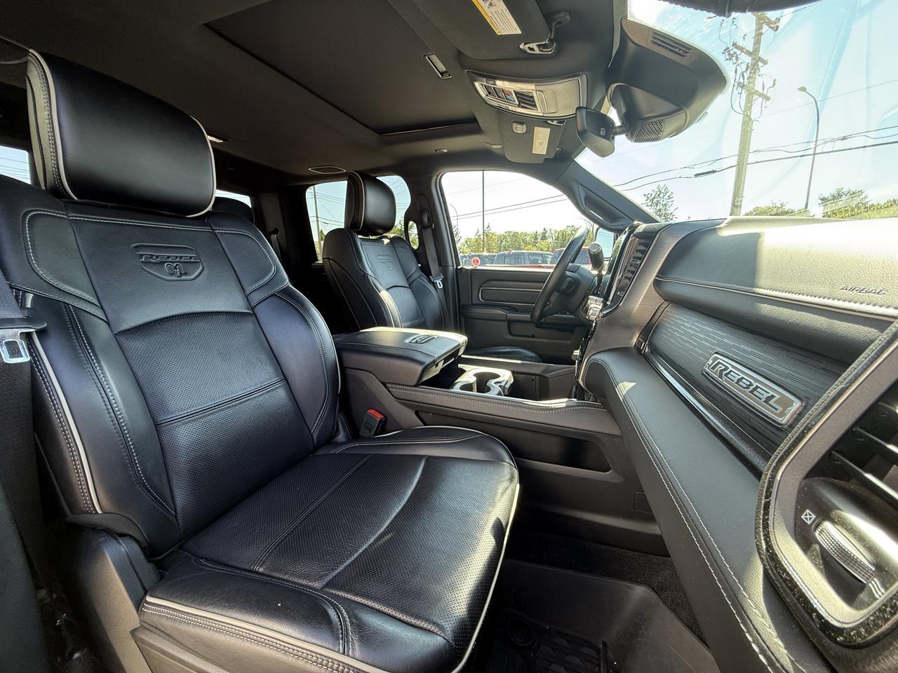 2024 Ram 2500 Rebel Crew Cab 4x4 | Cummins Diesel | Black Leather | Heated Vented | 12IN Touchscreen | NAV Redwater AB