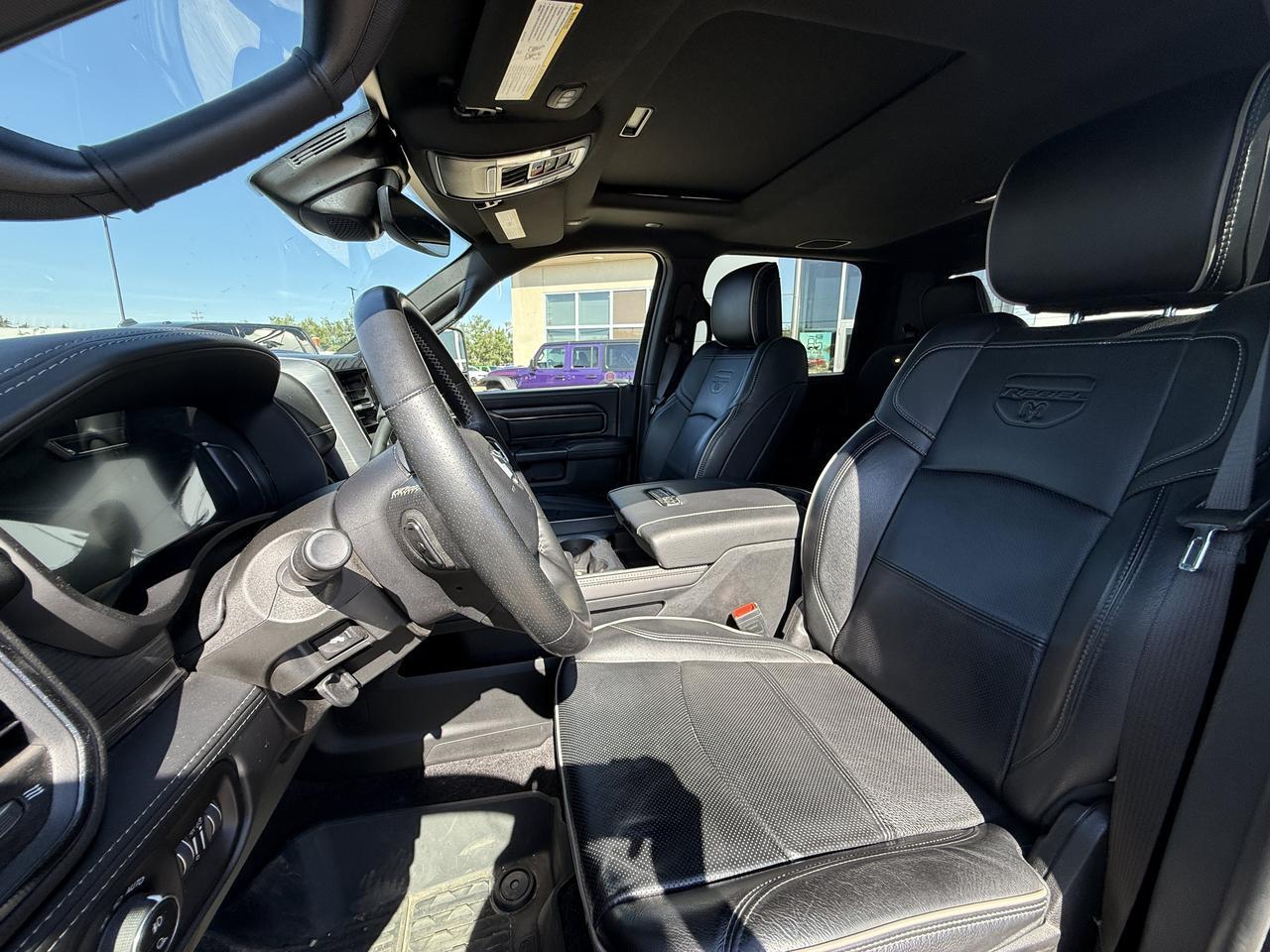 2024 Ram 2500 Rebel Crew Cab 4x4 | Cummins Diesel | Black Leather | Heated Vented | 12IN Touchscreen | NAV Redwater AB