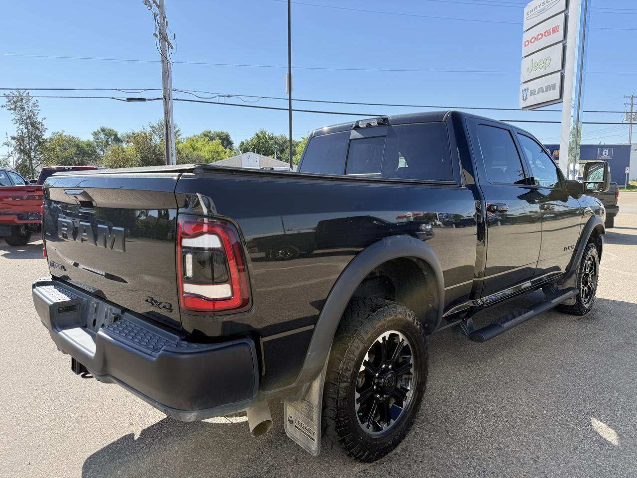 2024 Ram 2500 Rebel Crew Cab 4x4 | Cummins Diesel | Black Leather | Heated Vented | 12IN Touchscreen | NAV Redwater AB
