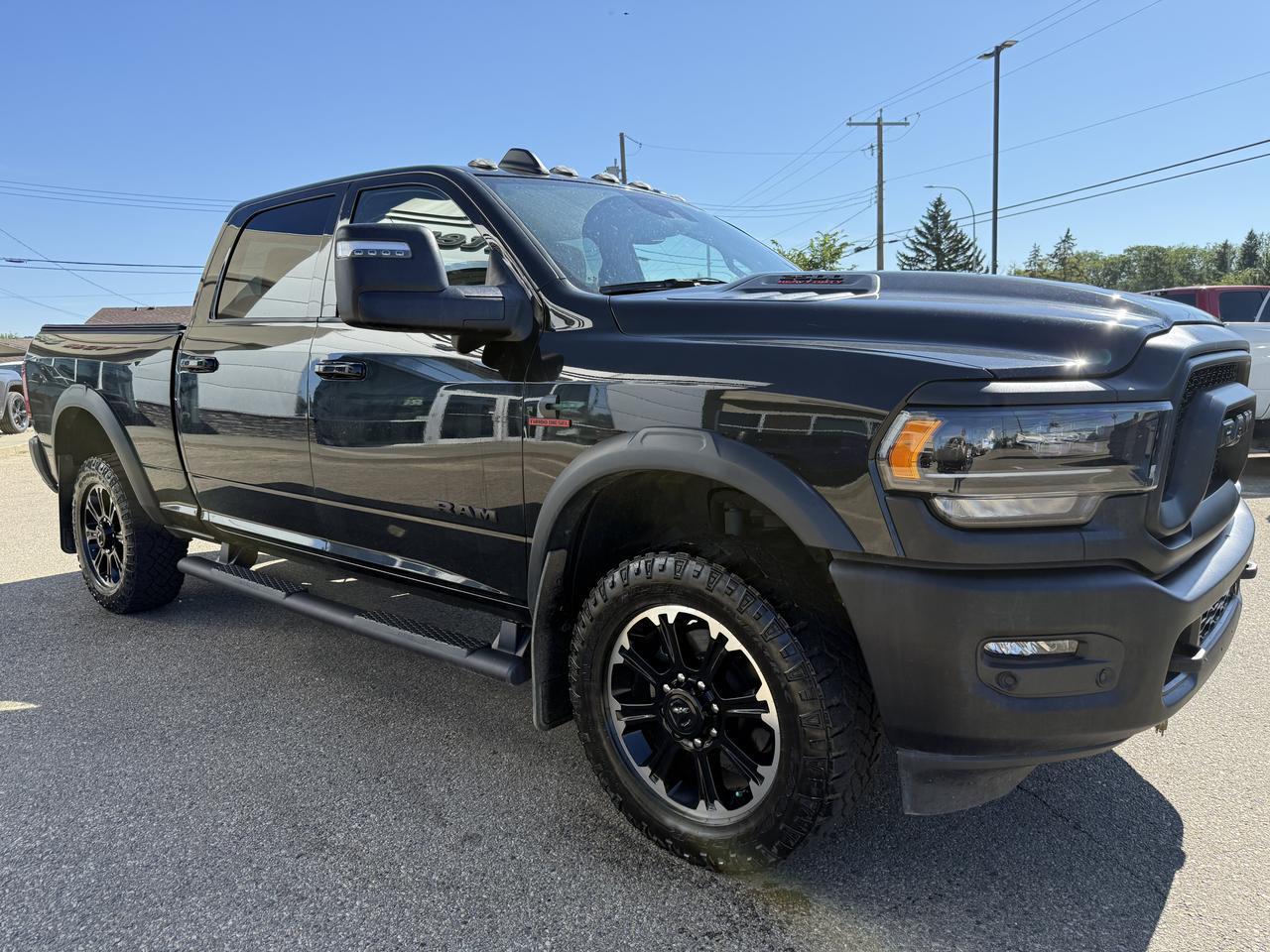 2024 Ram 2500 Rebel Crew Cab 4x4 | Cummins Diesel | Black Leather | Heated Vented | 12IN Touchscreen | NAV Redwater AB