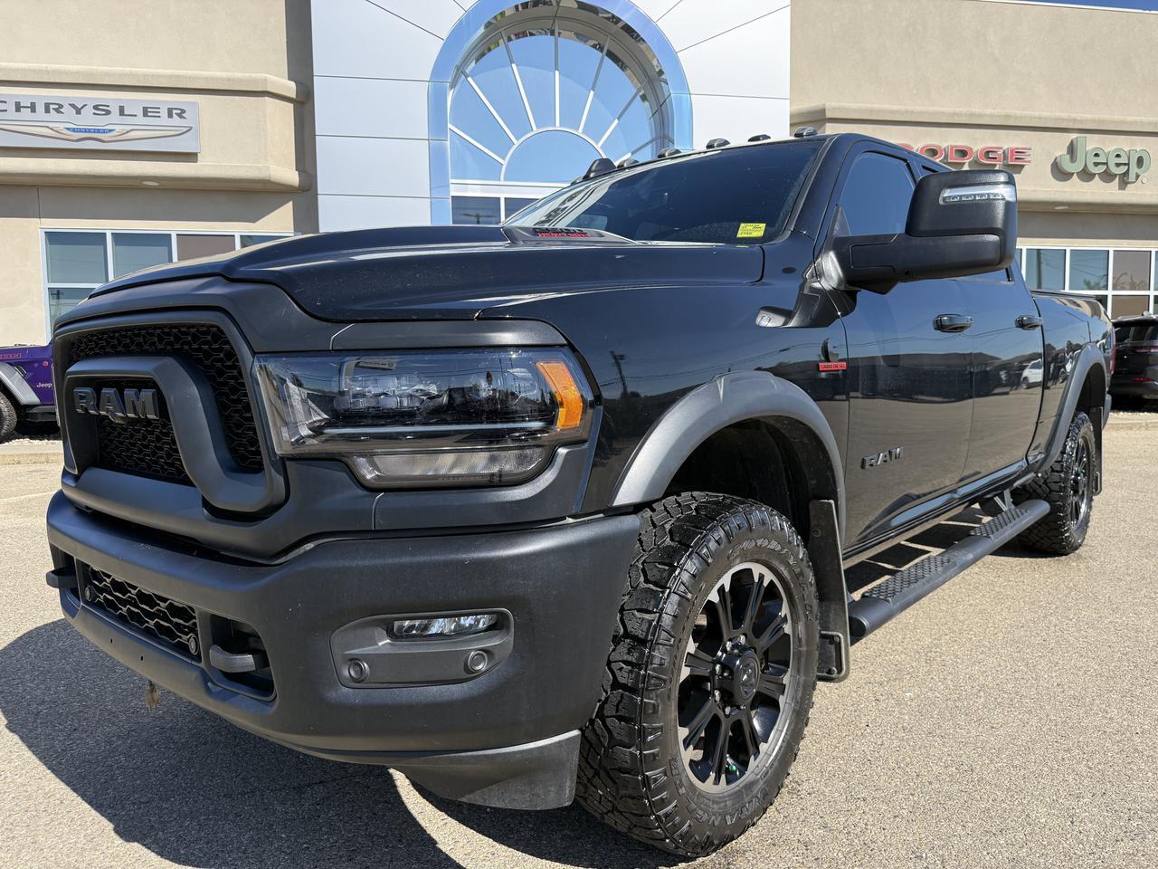 2024 Ram 2500 Rebel Crew Cab 4x4 | Cummins Diesel | Black Leather | Heated Vented | 12IN Touchscreen | NAV Redwater AB