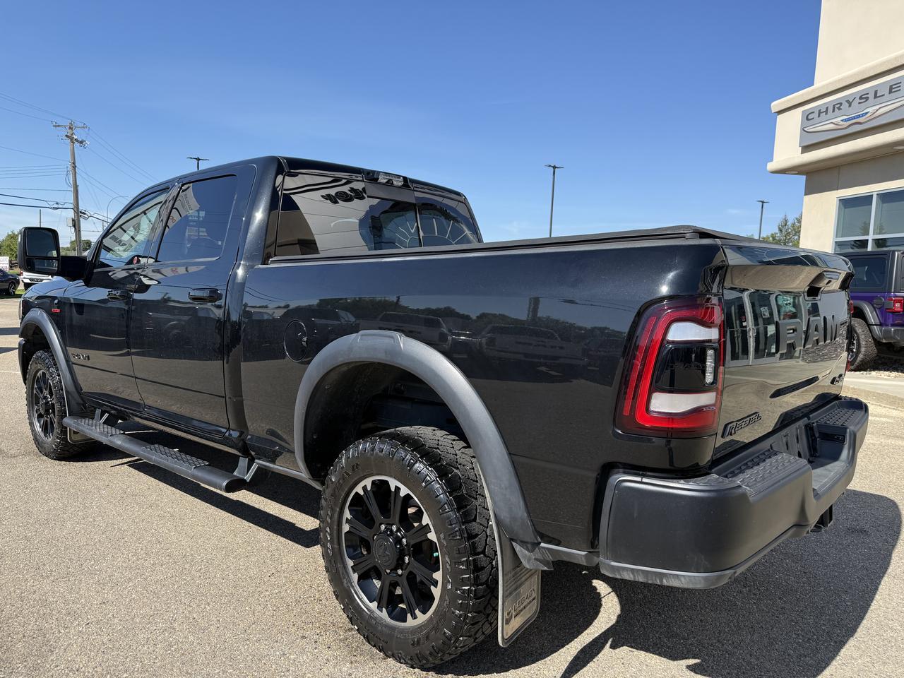 2024 Ram 2500 Rebel Crew Cab 4x4 | Cummins Diesel | Black Leather | Heated Vented | 12IN Touchscreen | NAV Redwater AB