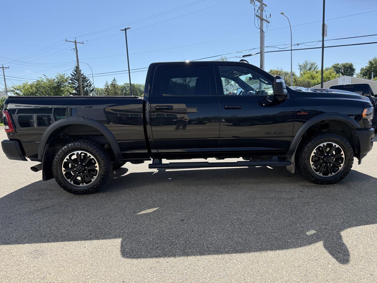 2024 Ram 2500 Rebel Crew Cab 4x4 | Cummins Diesel | Black Leather | Heated Vented | 12IN Touchscreen | NAV Redwater AB