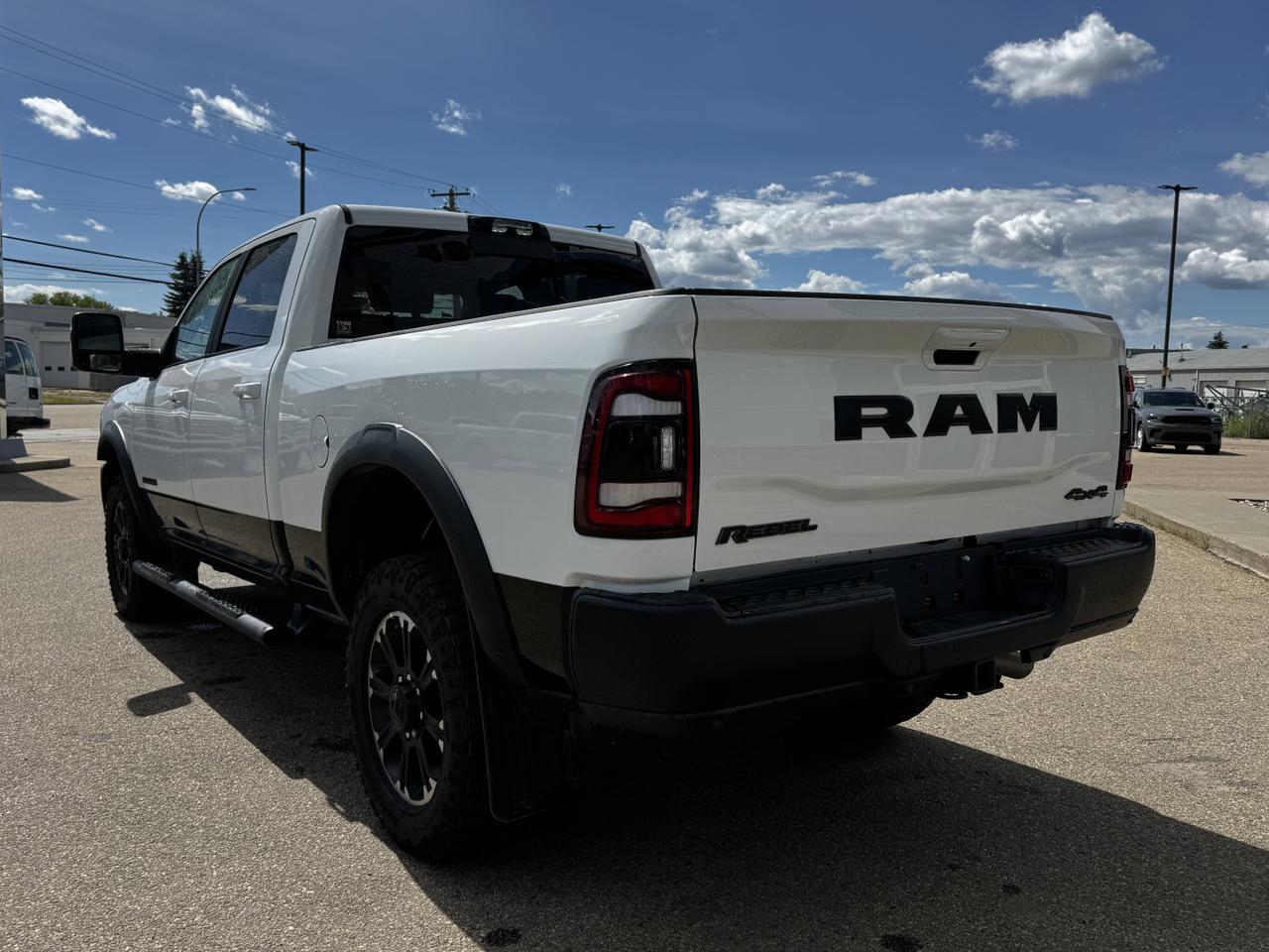 2024 Ram 2500 Rebel Crew Cab 4x4 | Low KMs | HEMI V8 | Towing | Leather | Heated Vented Seats | Sport Hood | NAV Redwater AB