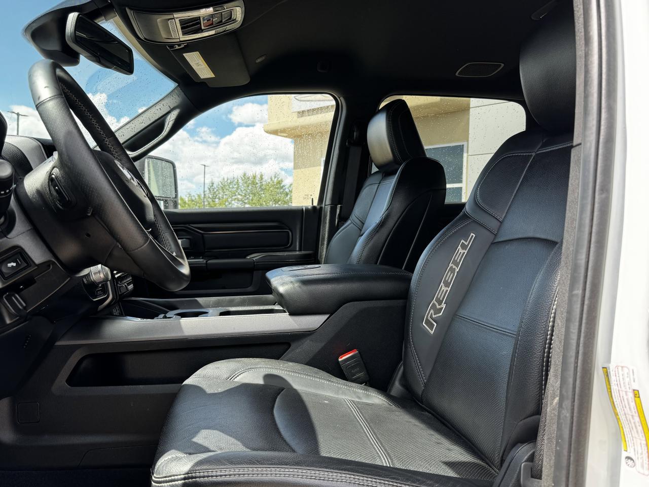2024 Ram 2500 Rebel Crew Cab 4x4 | Low KMs | HEMI V8 | Towing | Leather | Heated Vented Seats | Sport Hood | NAV Redwater AB