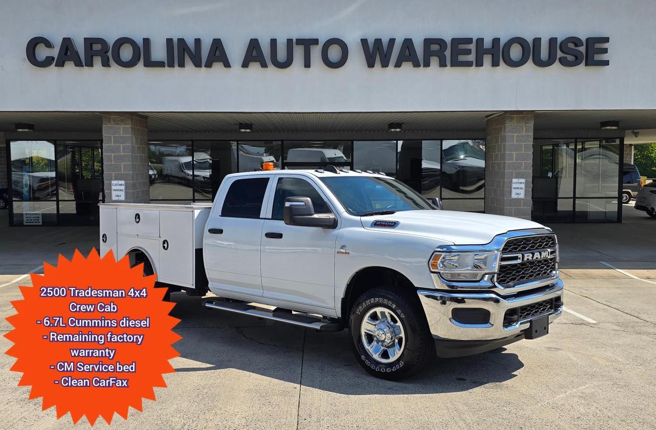 2024 Ram 2500 Tradesman SRW 4x4 Crew Cab CM Service Body W/Cummins 6.7L Diesel Concord NC