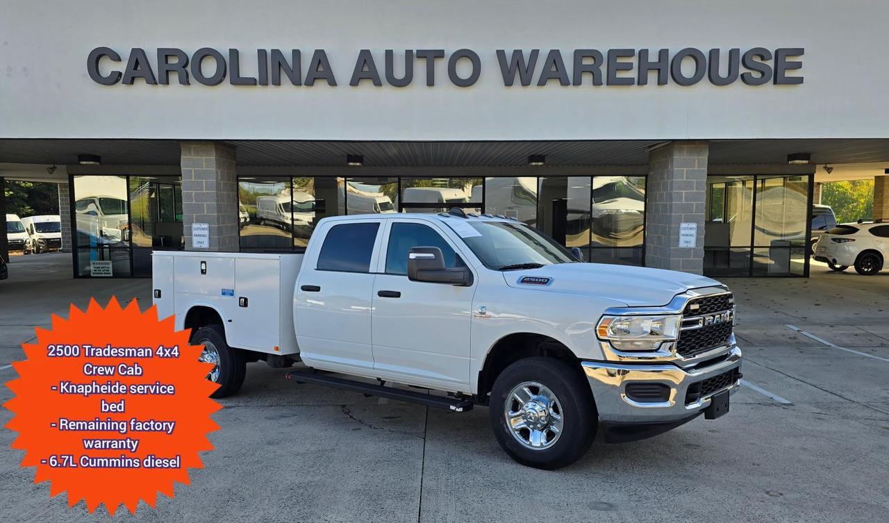 2024 Ram 2500 Tradesman SRW 4x4 Crew Cab Knapheide Service Body W/Cummins 6.7L Diesel Concord NC