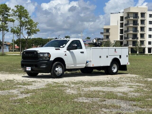 2024 Ram 3500 4x4 - BLOWOUT SALE - Utility Service Truck with Stellar Aluminum Telescopic Crane EC3 Homestead FL