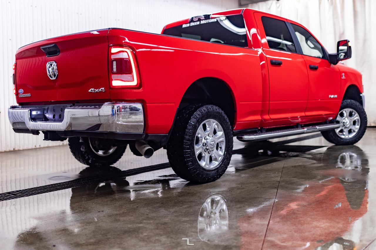 2024 Ram 3500 4x4 Crew Cab Big Horn Diesel AISIN BCam Red Deer AB
