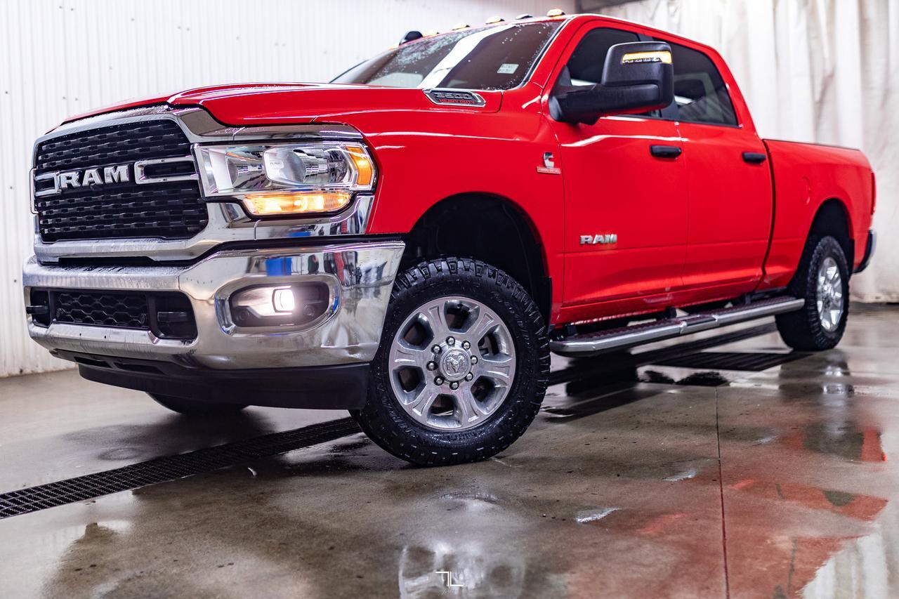 2024 Ram 3500 4x4 Crew Cab Big Horn Diesel AISIN BCam Red Deer AB