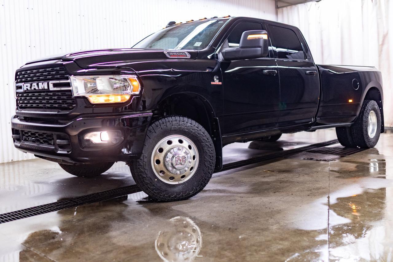 2024 Ram 3500 4x4 Crew Cab Big Horn Dually Diesel AISIN Nav Red Deer AB