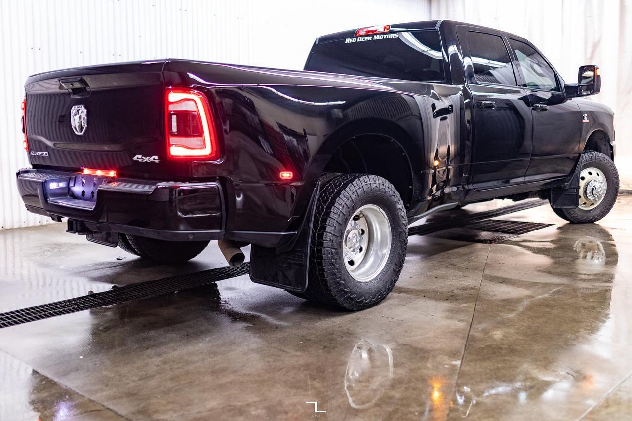 2024 Ram 3500 4x4 Crew Cab Big Horn Dually Diesel AISIN Nav Red Deer AB