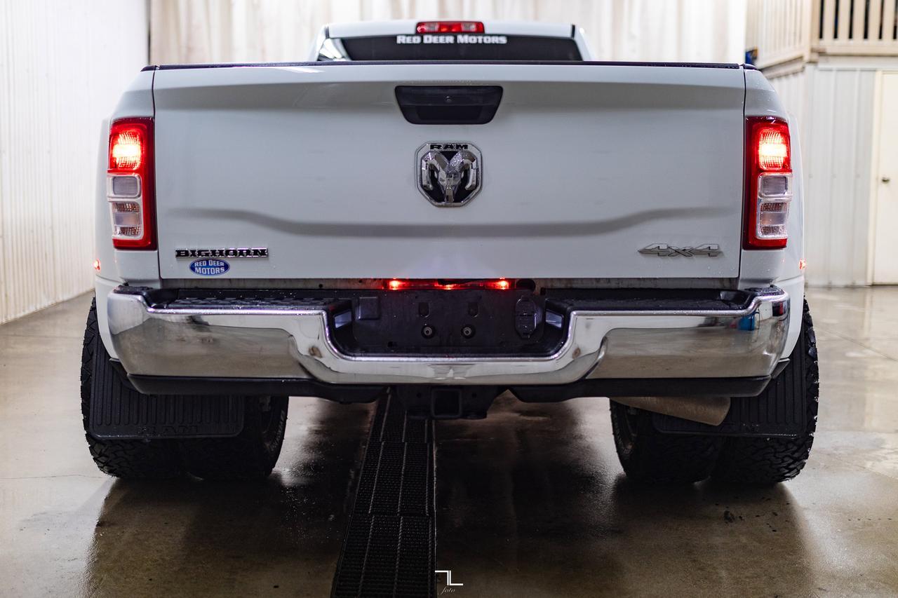 2024 Ram 3500 4x4 Crew Cab Big Horn Dually Diesel Nav BCam Red Deer AB