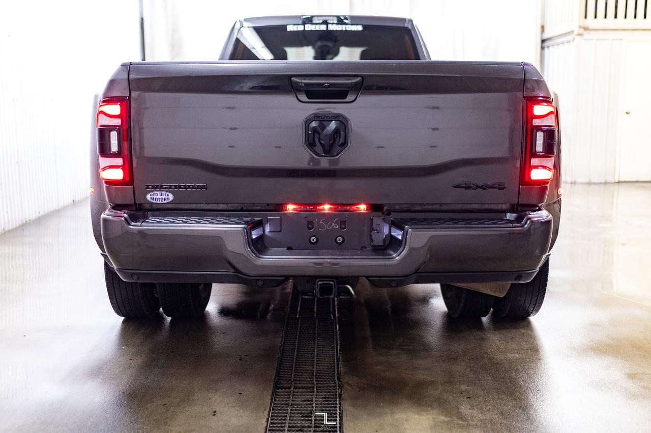 2024 Ram 3500 4x4 Crew Cab Big Horn Dually Diesel Nav BCam Red Deer AB
