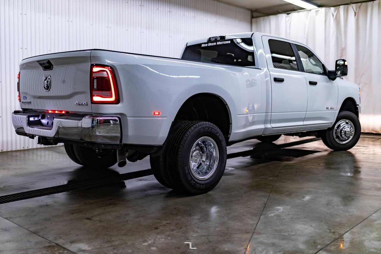 2024 Ram 3500 4x4 Crew Cab Big Horn Dually HEMI BCam Red Deer AB