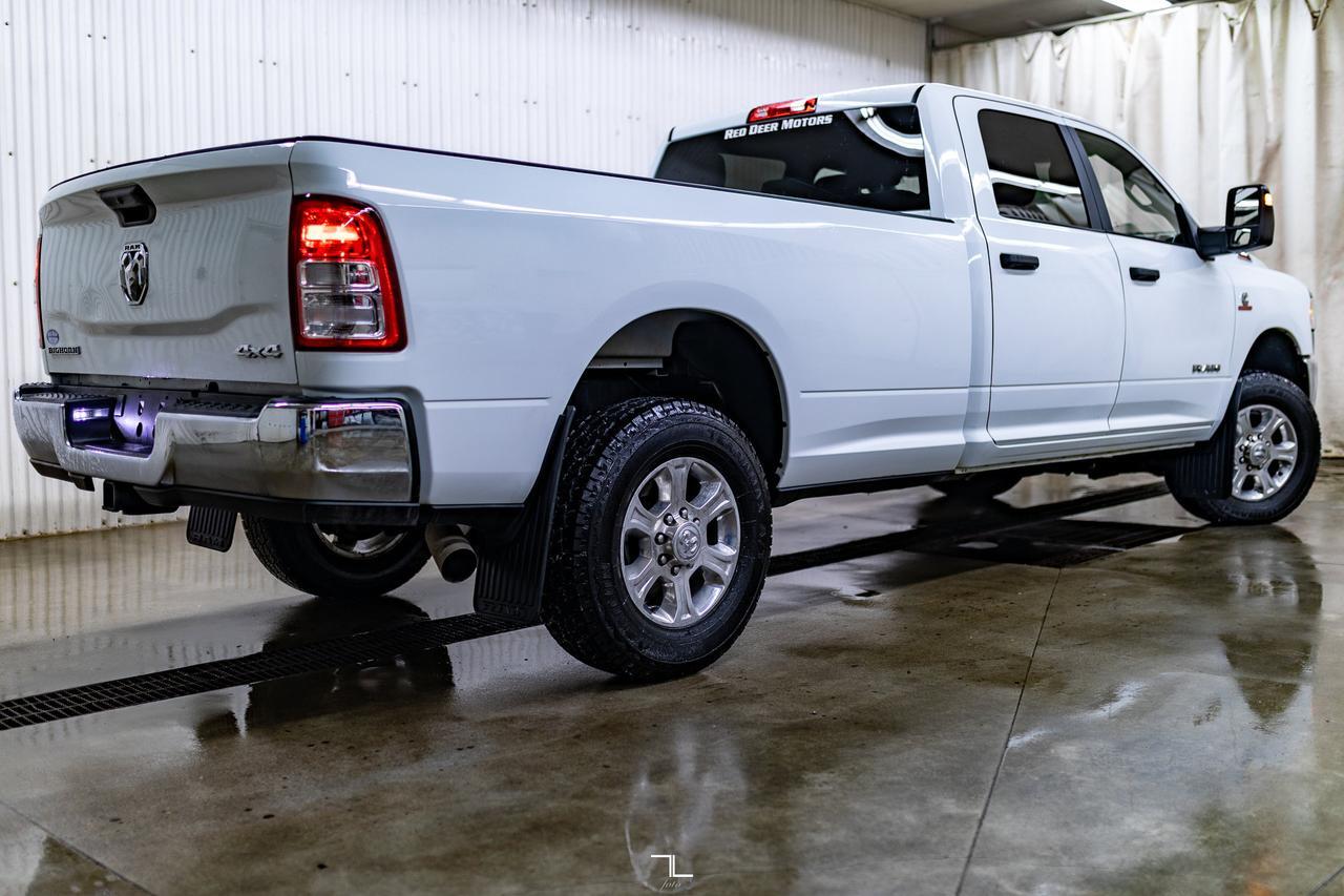 2024 Ram 3500 4x4 Crew Cab Big Horn Longbox Diesel AISIN BCam Red Deer AB