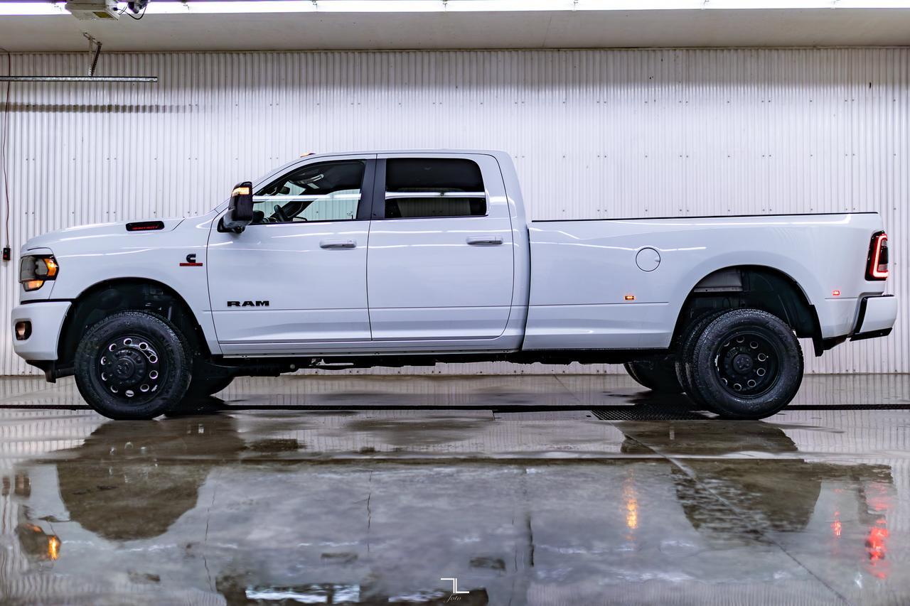2024 Ram 3500 4x4 Crew Cab Big Horn Nigh Edition Dually Diesel Nav Red Deer AB