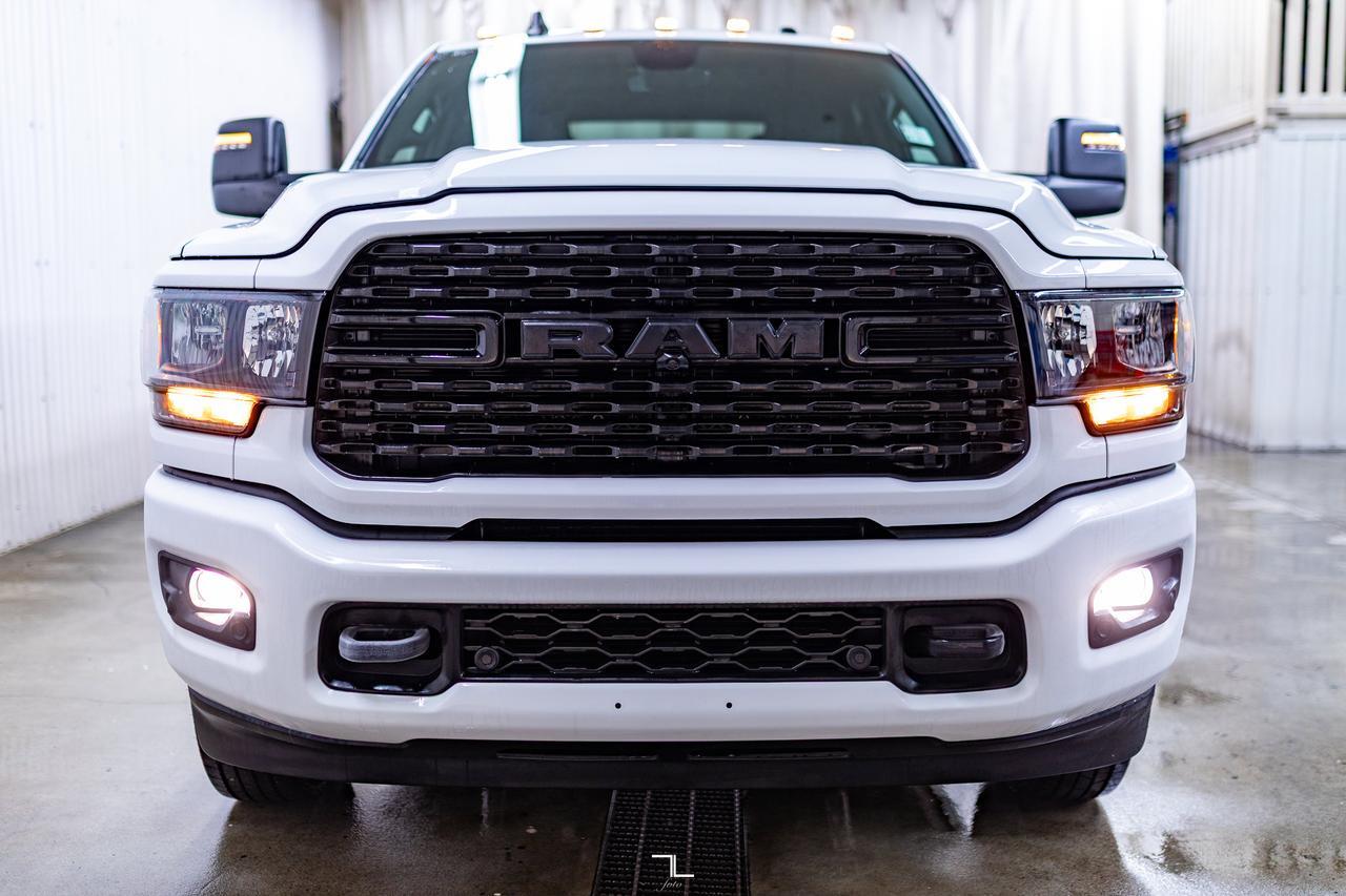 2024 Ram 3500 4x4 Crew Cab Big Horn Nigh Edition Dually Diesel Nav Red Deer AB