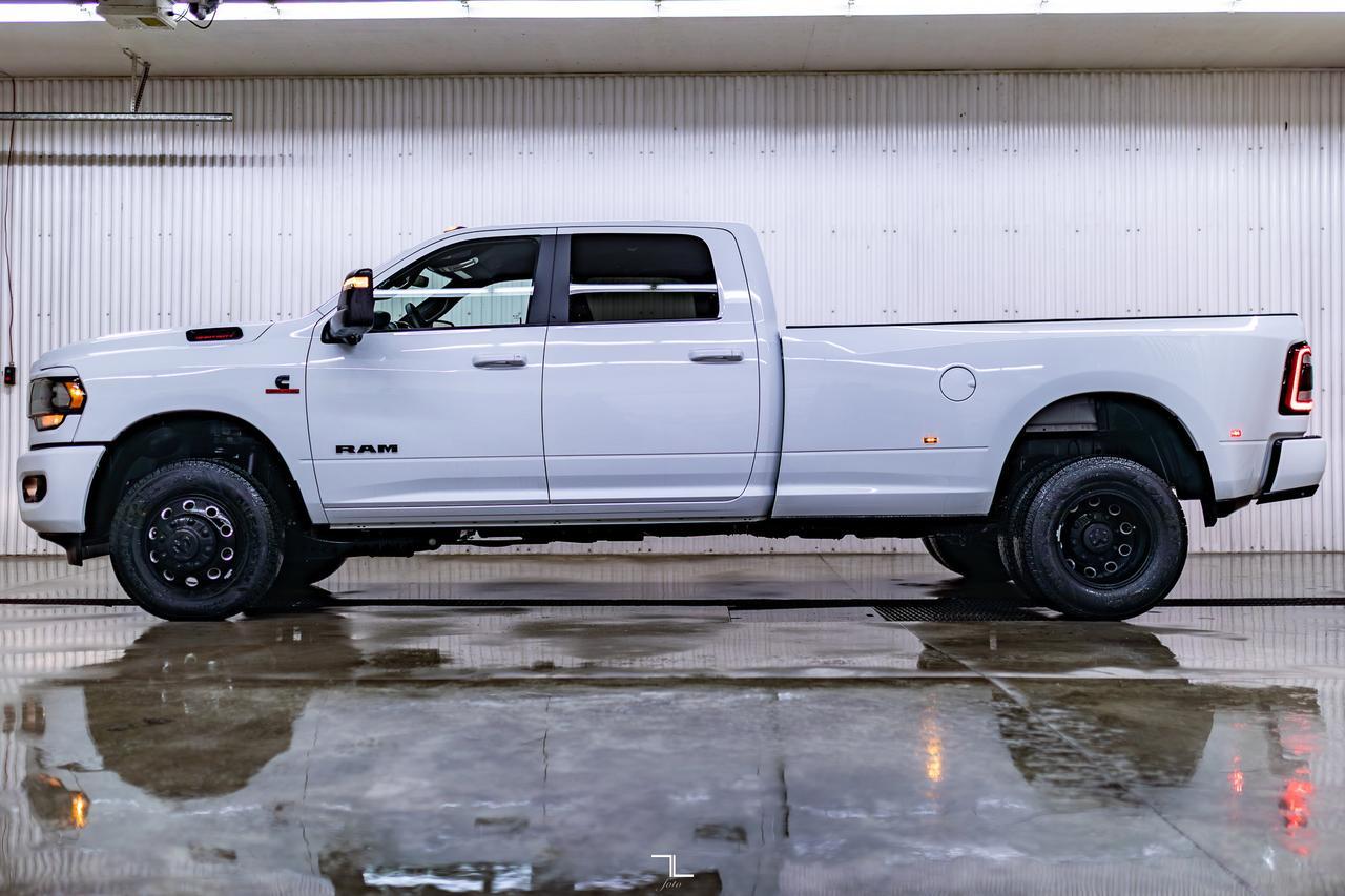 2024 Ram 3500 4x4 Crew Cab Big Horn Nigh Edition Dually Diesel Nav Red Deer AB
