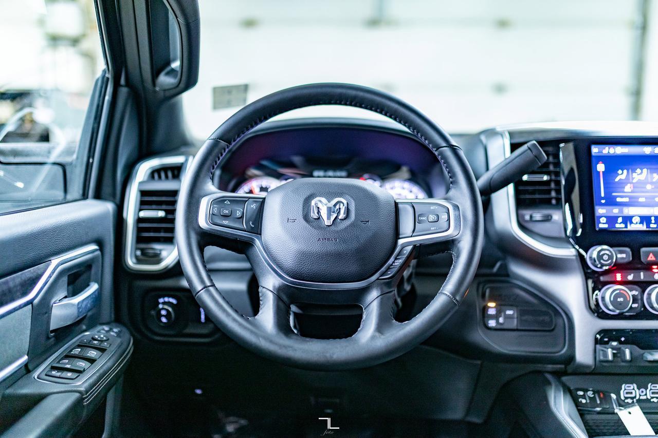 2024 Ram 3500 4x4 Crew Cab Big Horn Nigh Edition Dually Diesel Nav Red Deer AB