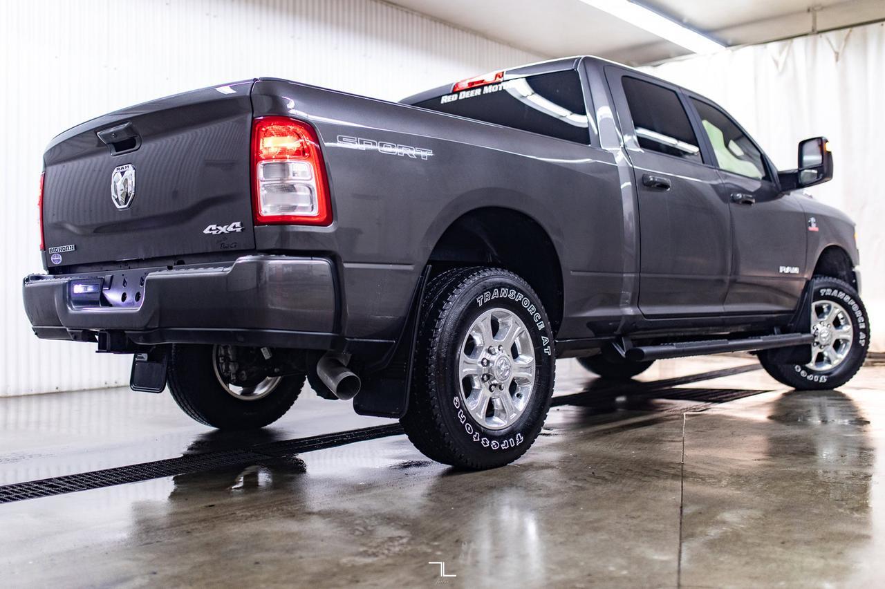 2024 Ram 3500 4x4 Crew Cab Big Horn Sport Diesel AISIN Nav Red Deer AB