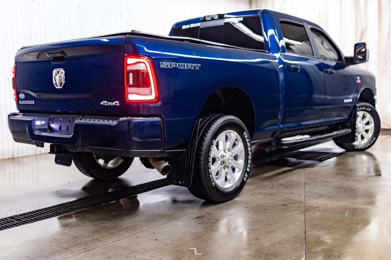 2024 Ram 3500 4x4 Crew Cab Laramie Diesel Leather Roof Nav BCam Red Deer AB